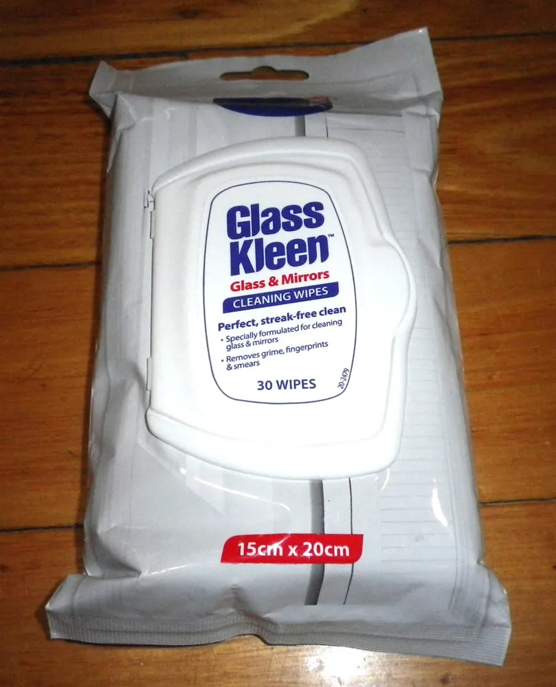 Hillmark GlassKleen Glass & Mirror Wipes (Pkt 30) - Part # 20-2479