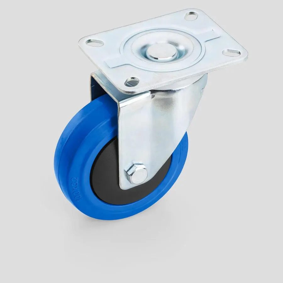 KitchenLibrary Swivel Castor | Ø100mm Wheel — 100kg