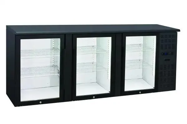 Anvil 3 Door, Glass, Back Bar - BBZ0300