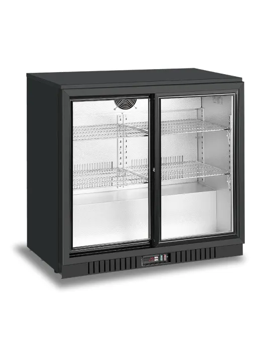 Atosa 2 sliding doors back bar cooler- BB-208SEC
