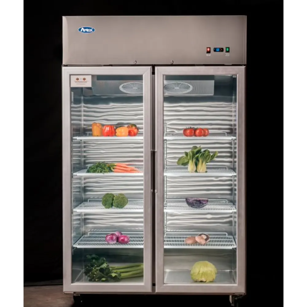Atosa 2 Door Display Freezer - MCF8602