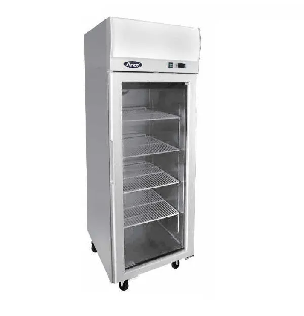 Atosa Stainless Steel Single Door Display Freezer 410 Litres - YCF9407