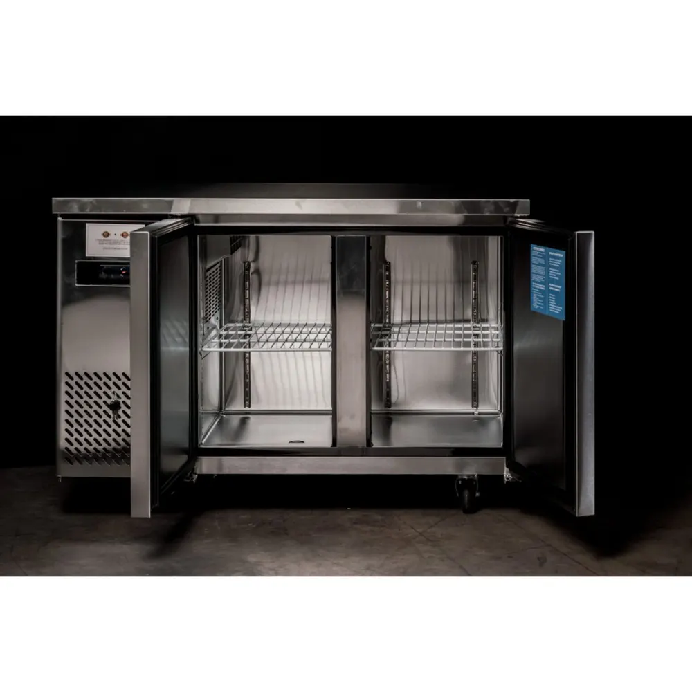 Atosa Undercounter 2 Door Refrigerator 1500mm 280L - YPF9030