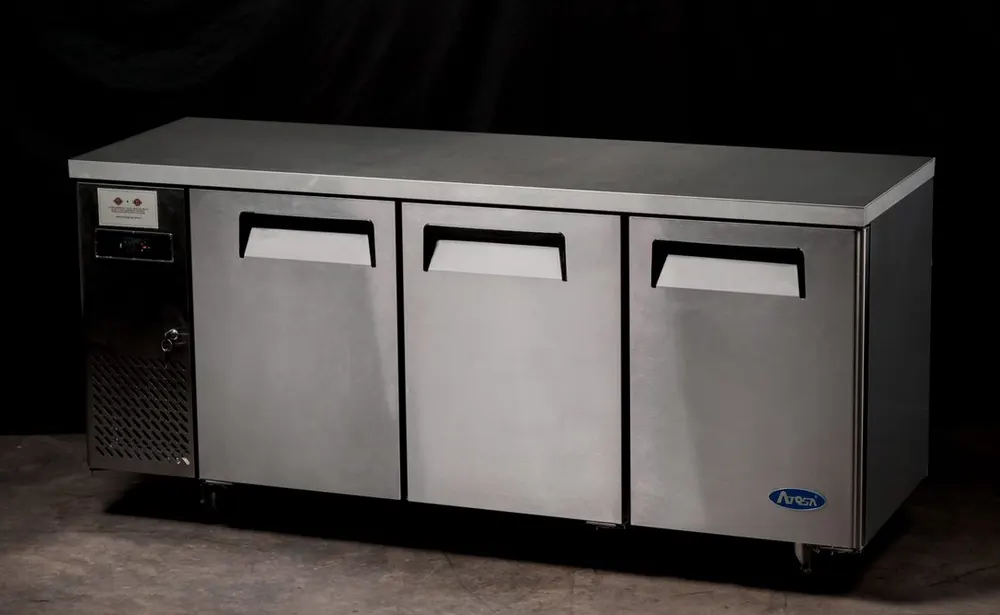 Atosa Undercounter 3 Door Refrigerator 1800mm 390L - YPF9040