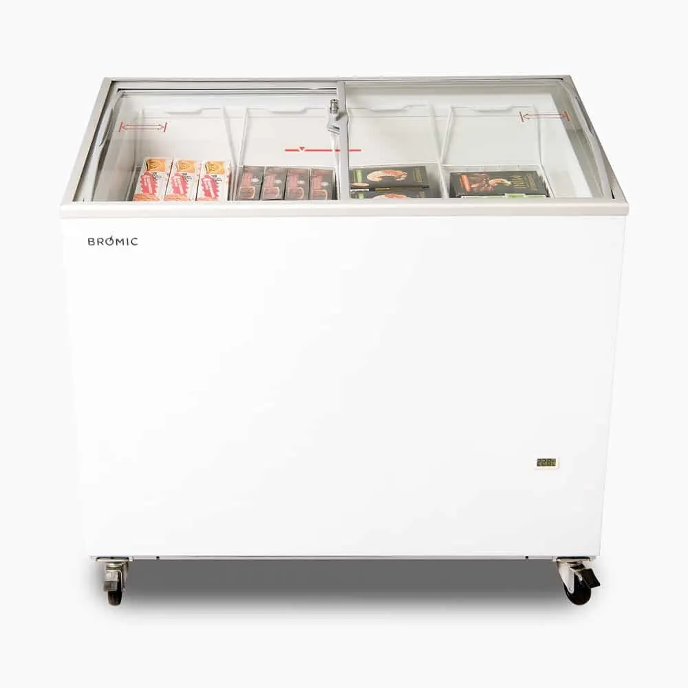Bromic Chest Freezer 264L Curved Glass Top - CF0300ATCG-NR