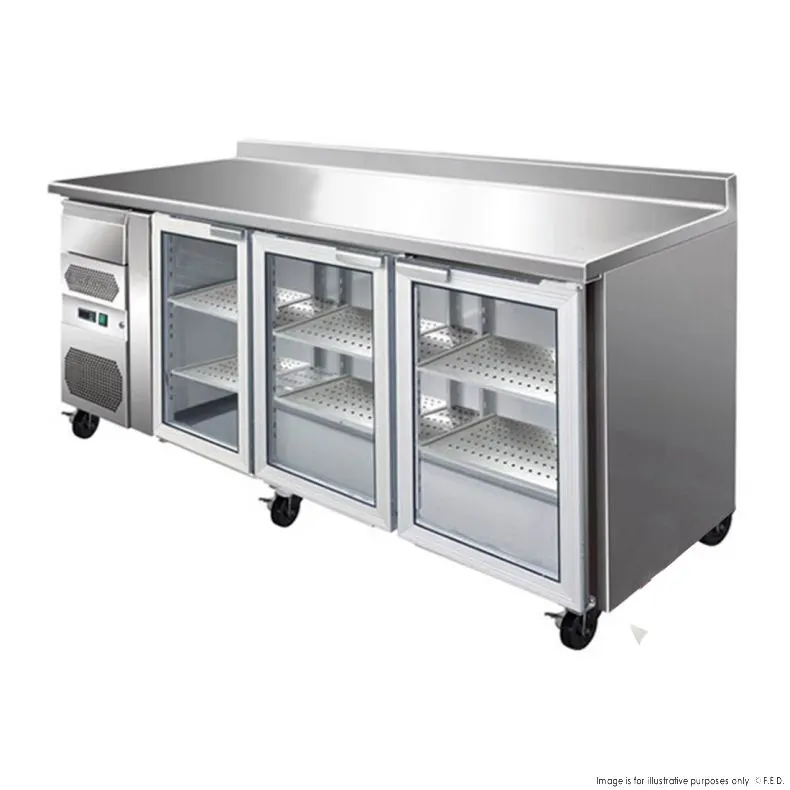 Ex-Display TROPICALISED Three Door Bar Fridge - CM20G-NSW2113