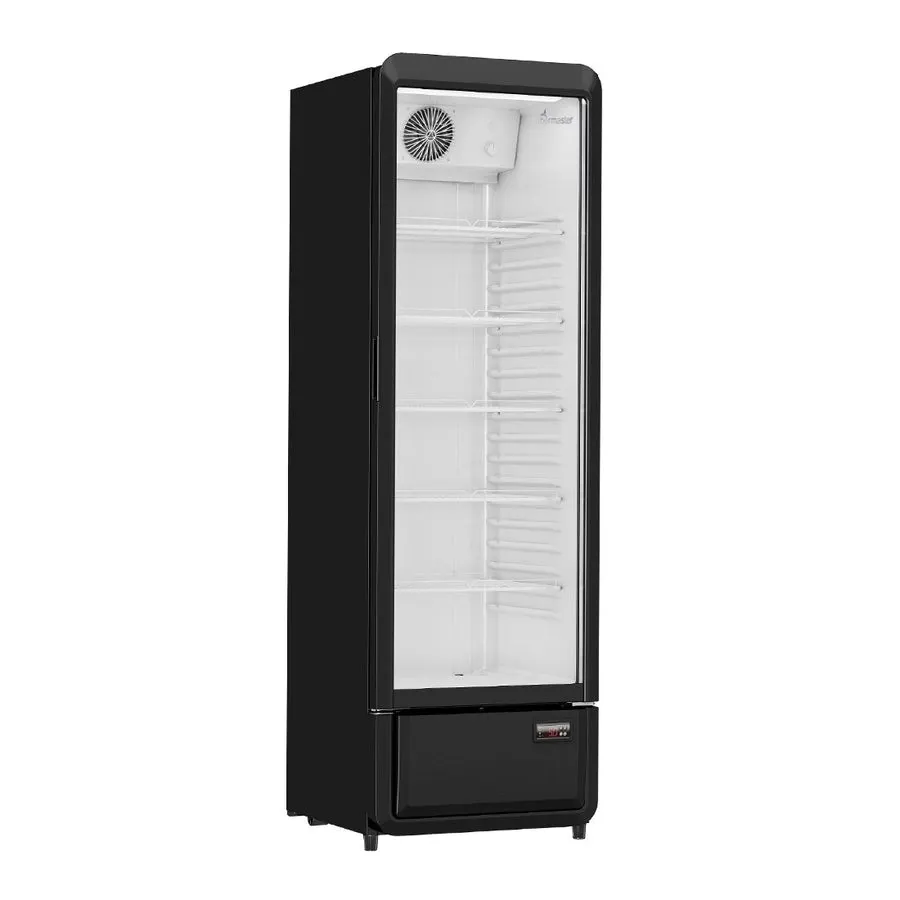 Refurbished CLEARANCE - Thermaster Upright Glass Door Beverage Fridge - SDC-258B-QLD139