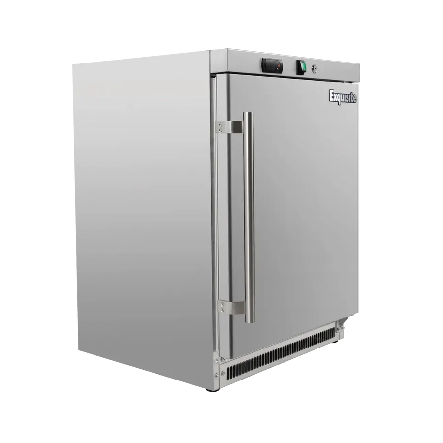 Exquisite One Solid Door Underbench Storage Freezer - MF210H