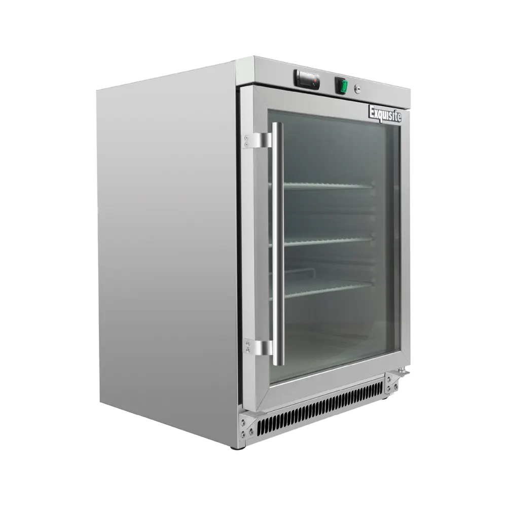 Exquisite One Glass Door Underbench Storage Refrigerators - MC210G