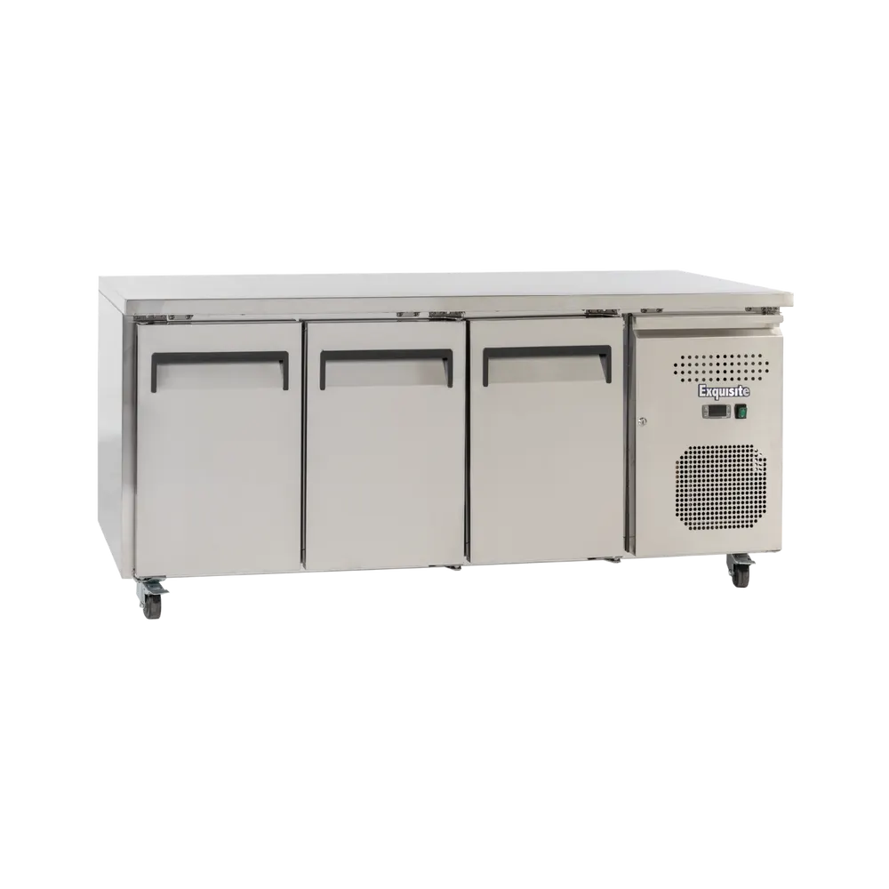Exquisite Three Door Underbench Fridge - USC400H