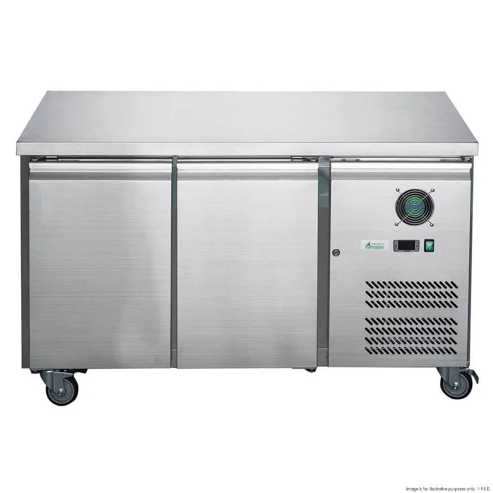 FED-X S/S Two Door Bench Freezer - XUB7F13S2V