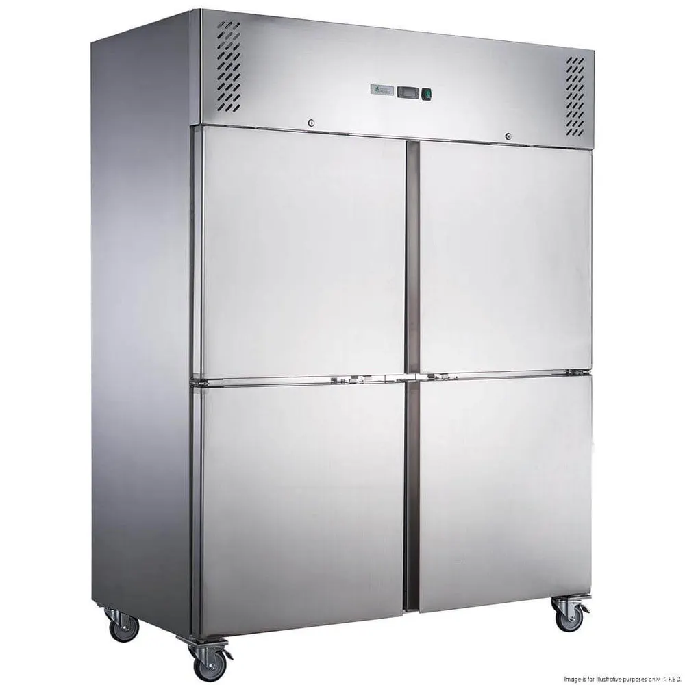 FED-X S/S Four-Door Upright Freezer - XURF1200S2V