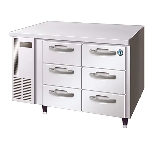Hoshizaki 270L 6 Drawer 100mm Deep Gastronorm Underbench Refrigerator on castors - RTC-125DEA-GN-6D