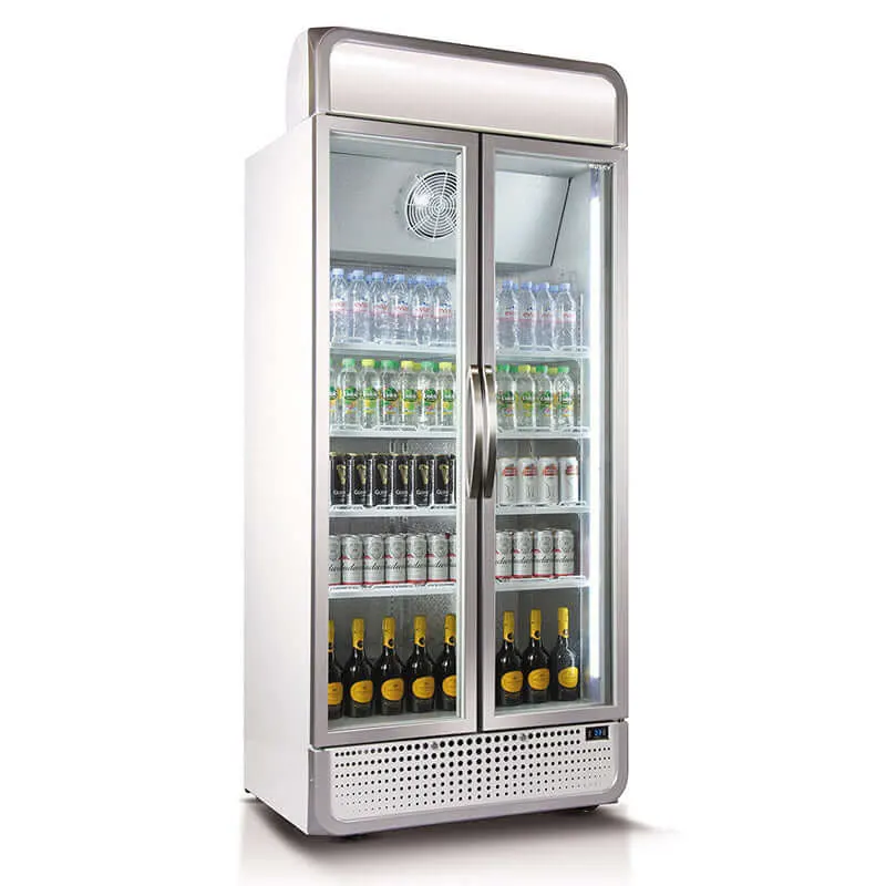 Husky 795L Vertical Glass Door Fridge (White) - C8PRO-H-WH-AU