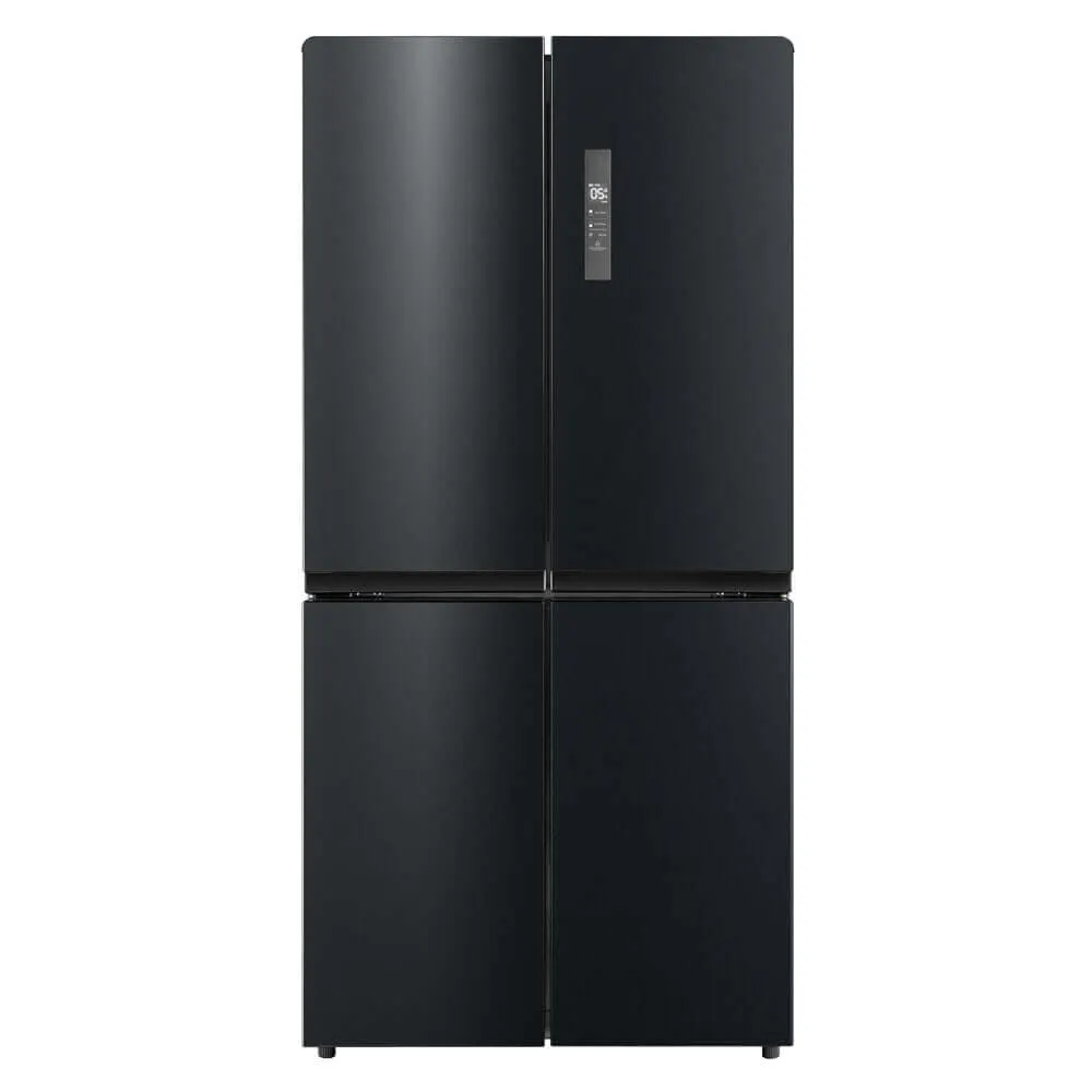 Husky French Door Fridge/Freezer In Black Stainless Steel 545L - HUS-545FDBIX