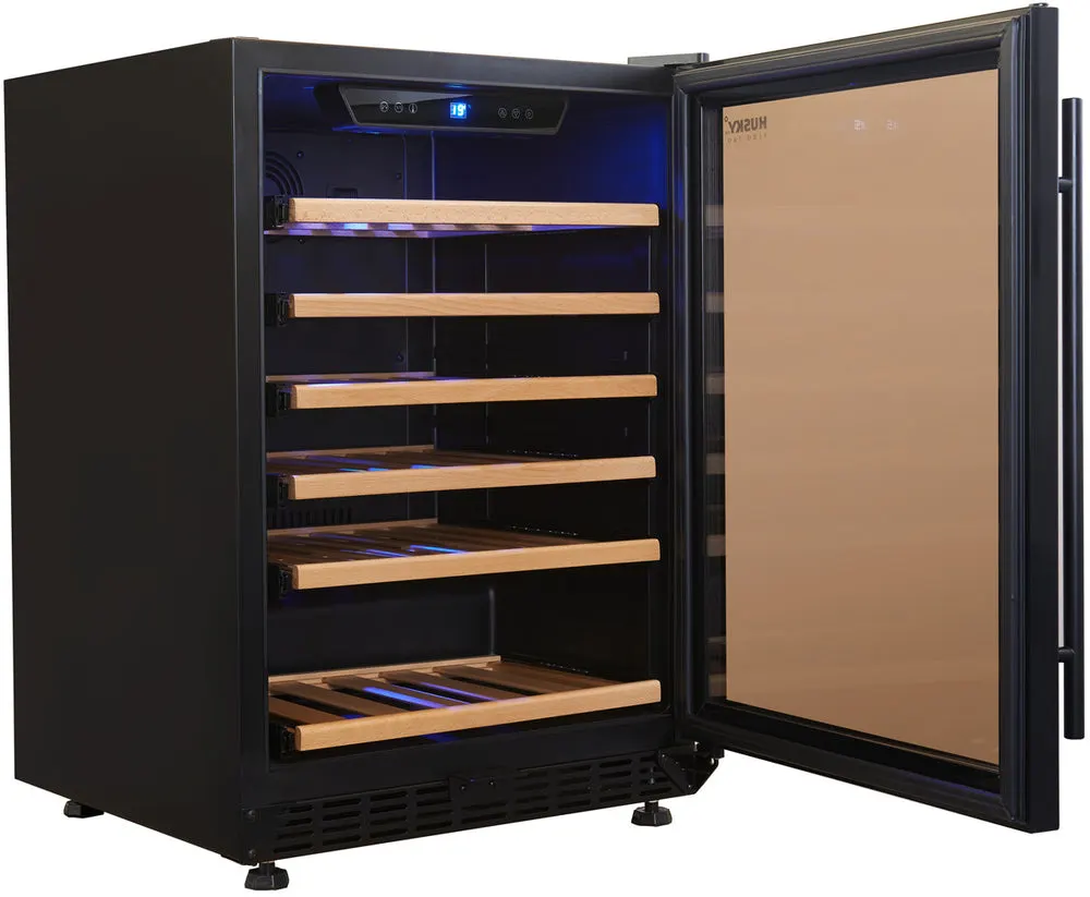 Husky Vino Pro 46 Btls Wine Storage Cabinet HUS-WC54S-BK-ZY