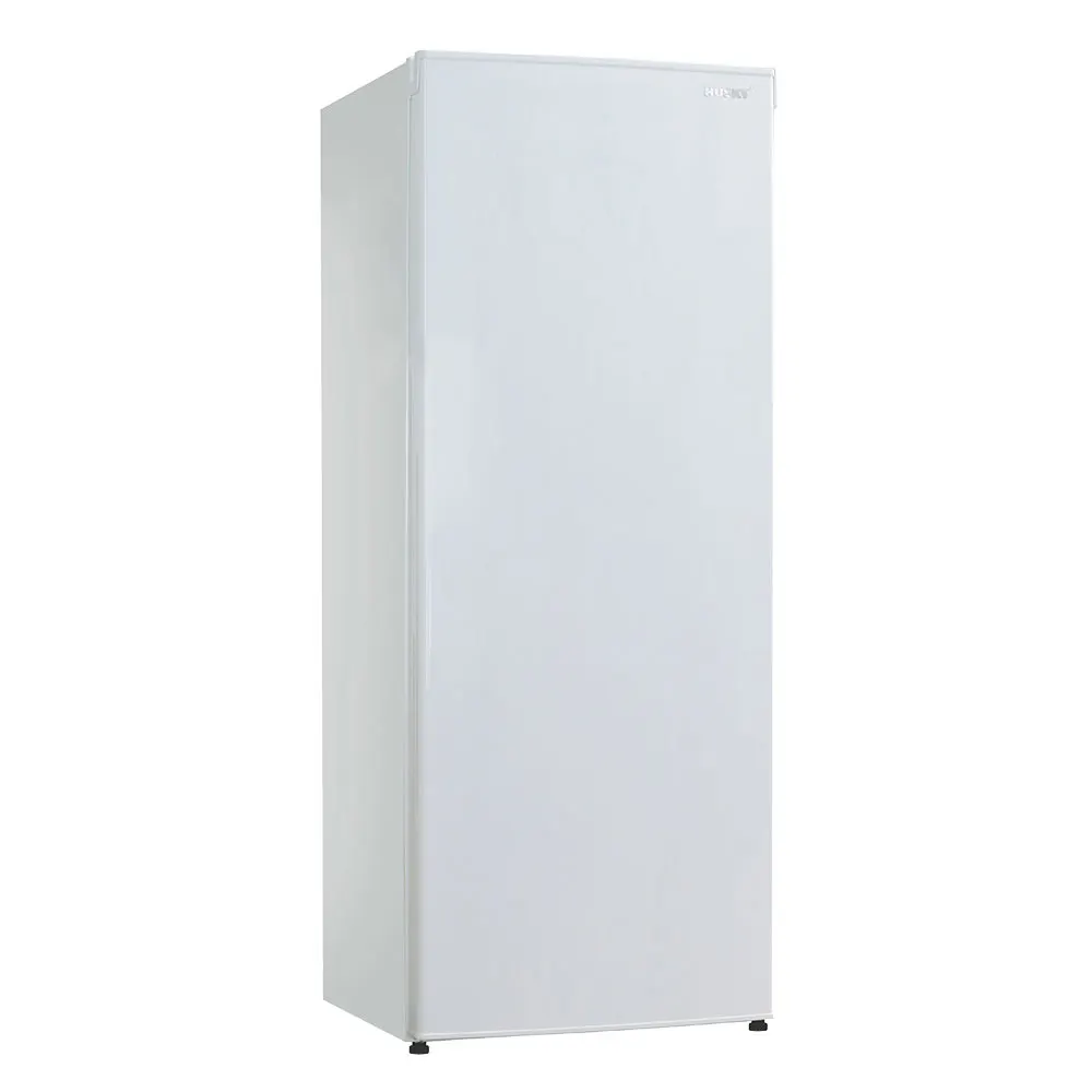 Husky 237L Solid Door Vertical Fridge in White - HUS237VWH.1