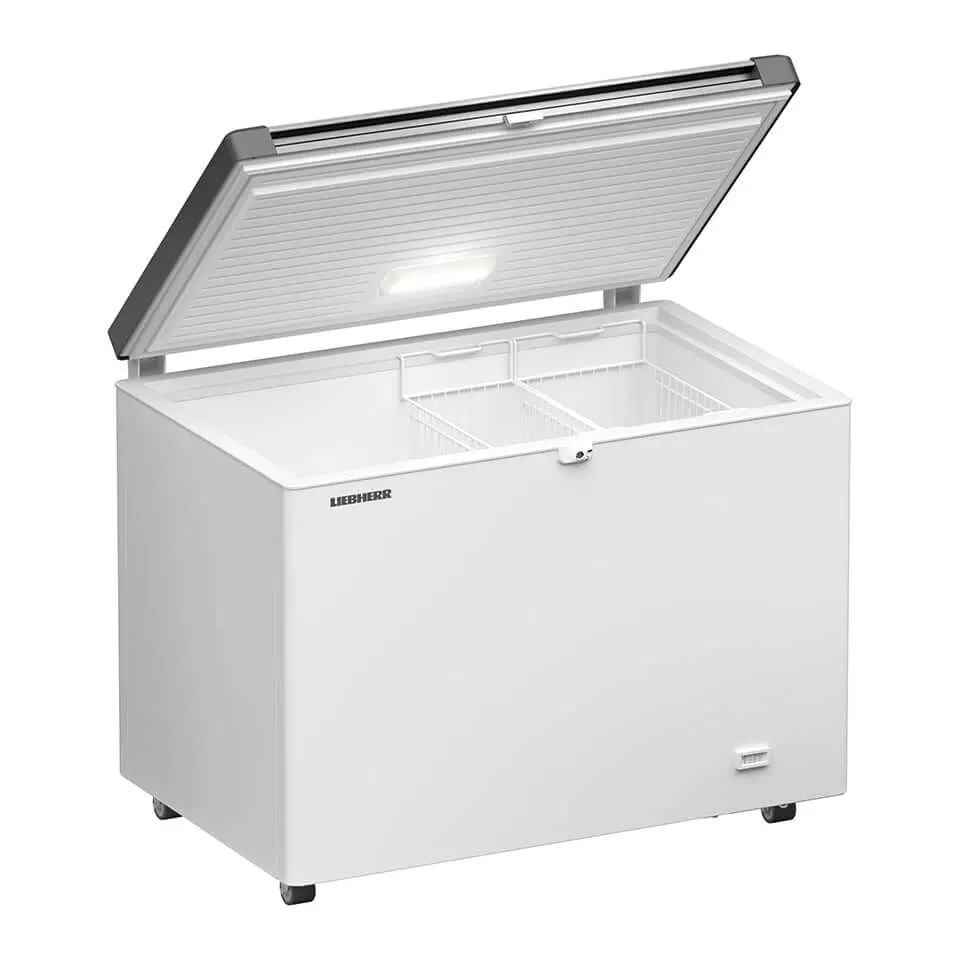 Liebherr Stainless Steel Flip Lid Chest Freezer 266L - EFL 3056