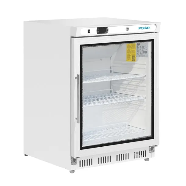 Polar C-Series Under Counter Display Fridge White 150Ltr CD086-A