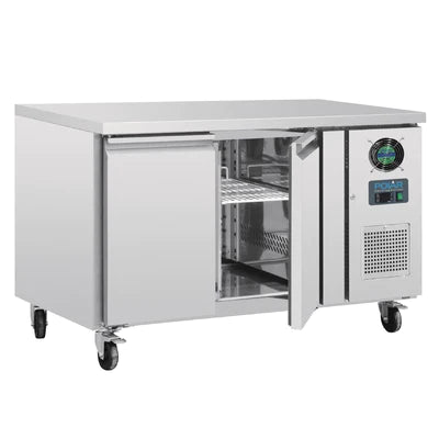 Polar U-Series 2 Door Counter Freezer 282Ltr G599-A