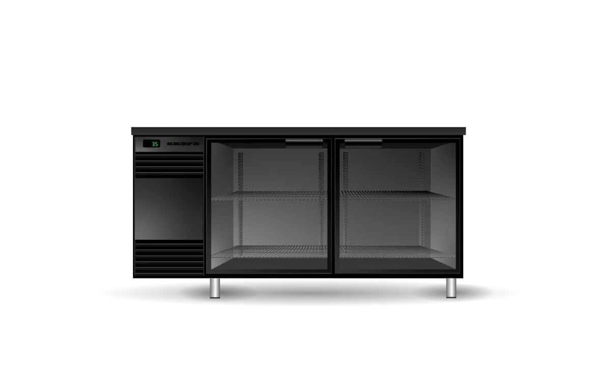 Skope Glass Chiller 2 Door - GC.2.GSW