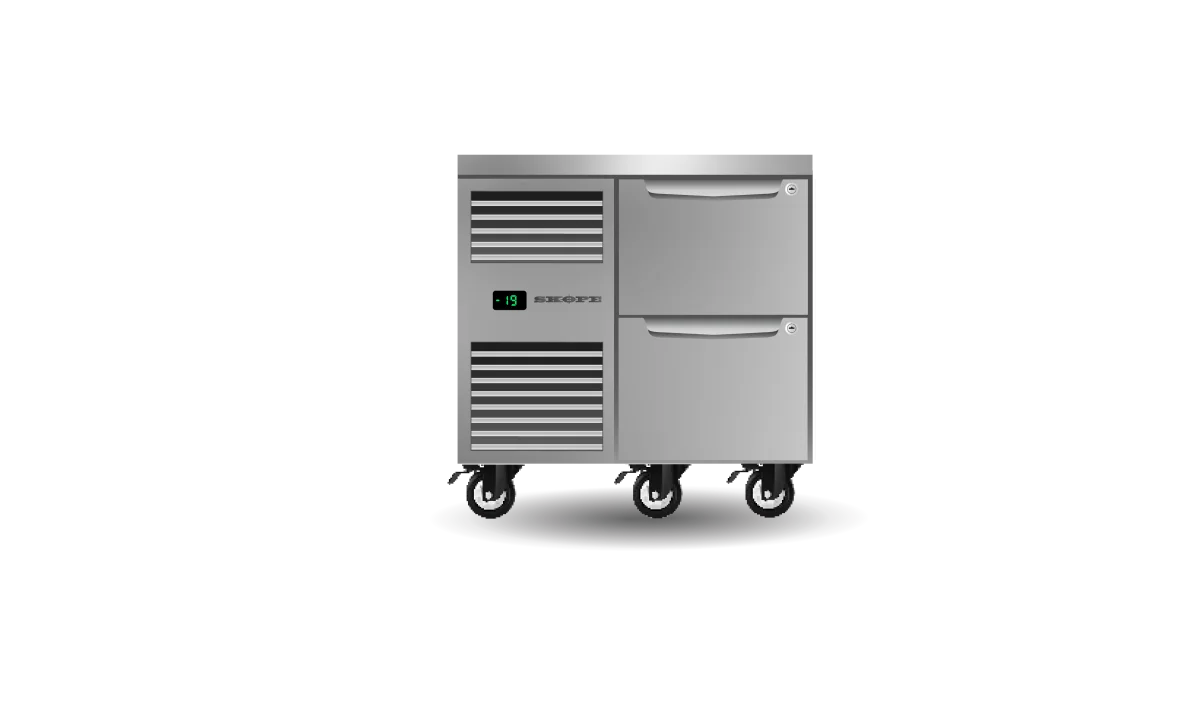 Skope ProSpec 2 Drawer, 1 Bay, Underbench GN1/1 Freezer - PG11.UBF.1.D2