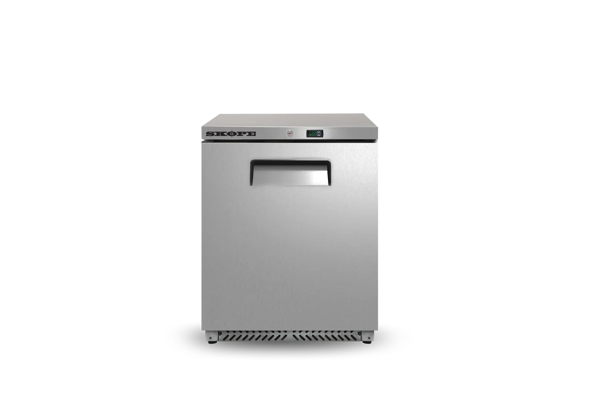 Skope ReFlex 1 Solid Door Underbench Fridge - RF6.UBR.1.SD