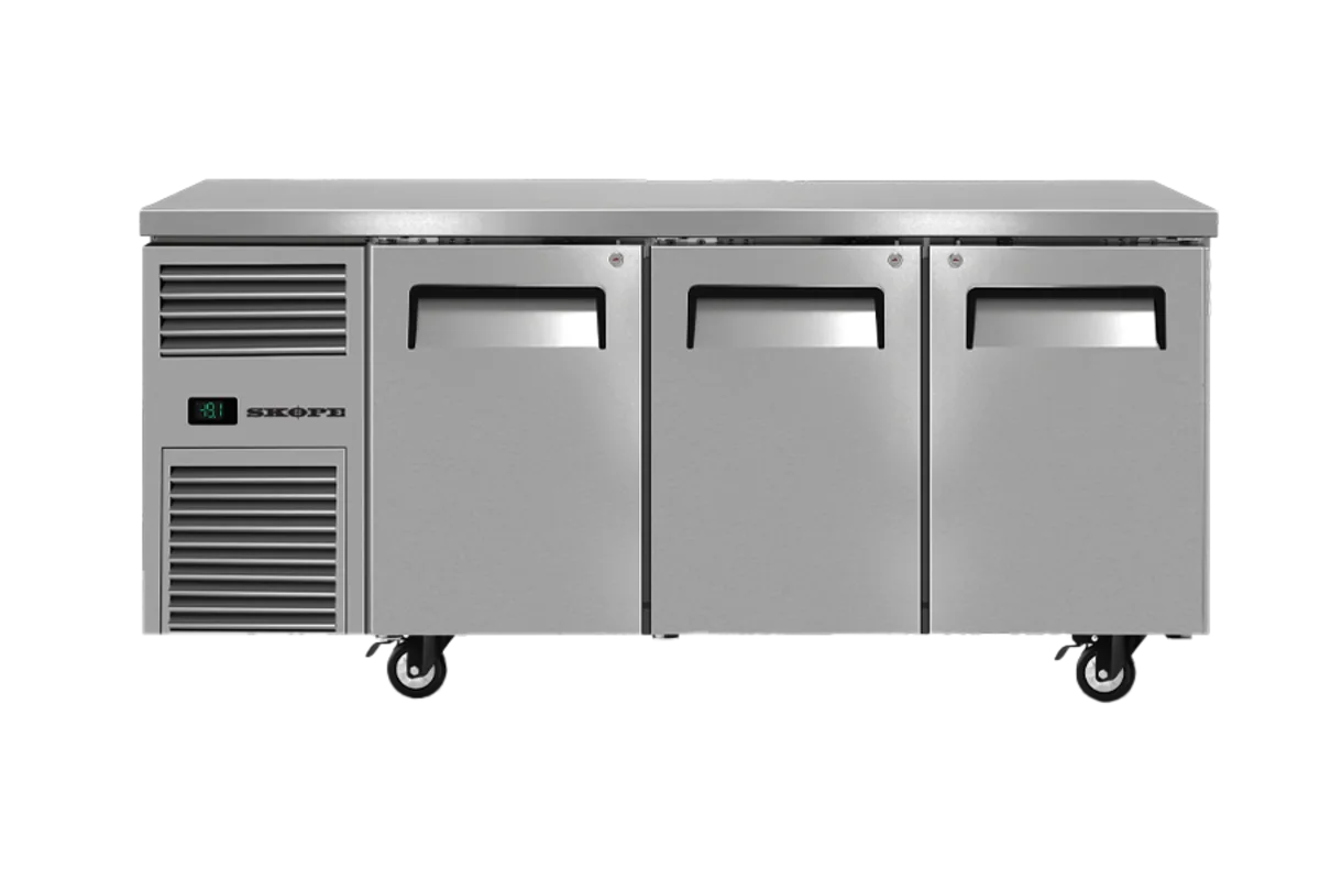 Skope ReFlex 3 Solid Door Underbench GN 1/1 Compatible Freezer - RF7.UBF.3.SD