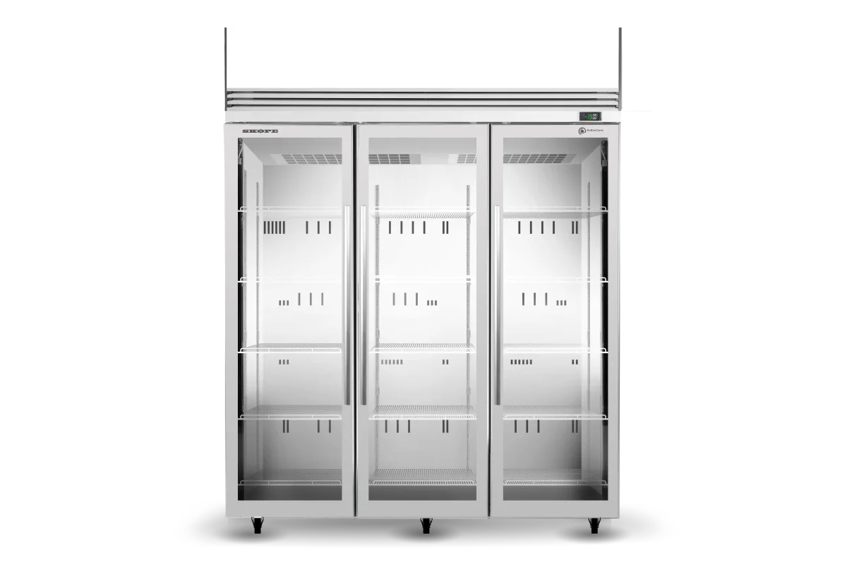 Skope ActiveCore 3 Glass Door Display or Storage Freezer, Lit Sign - TMF1500N-AC