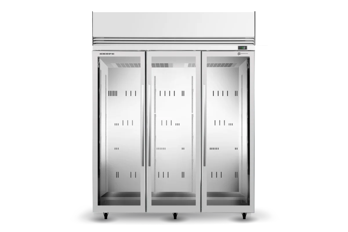 Skope ActiveCore 3 Glass Door Upright Display or Storage Freezer - TMF1500N-Ice