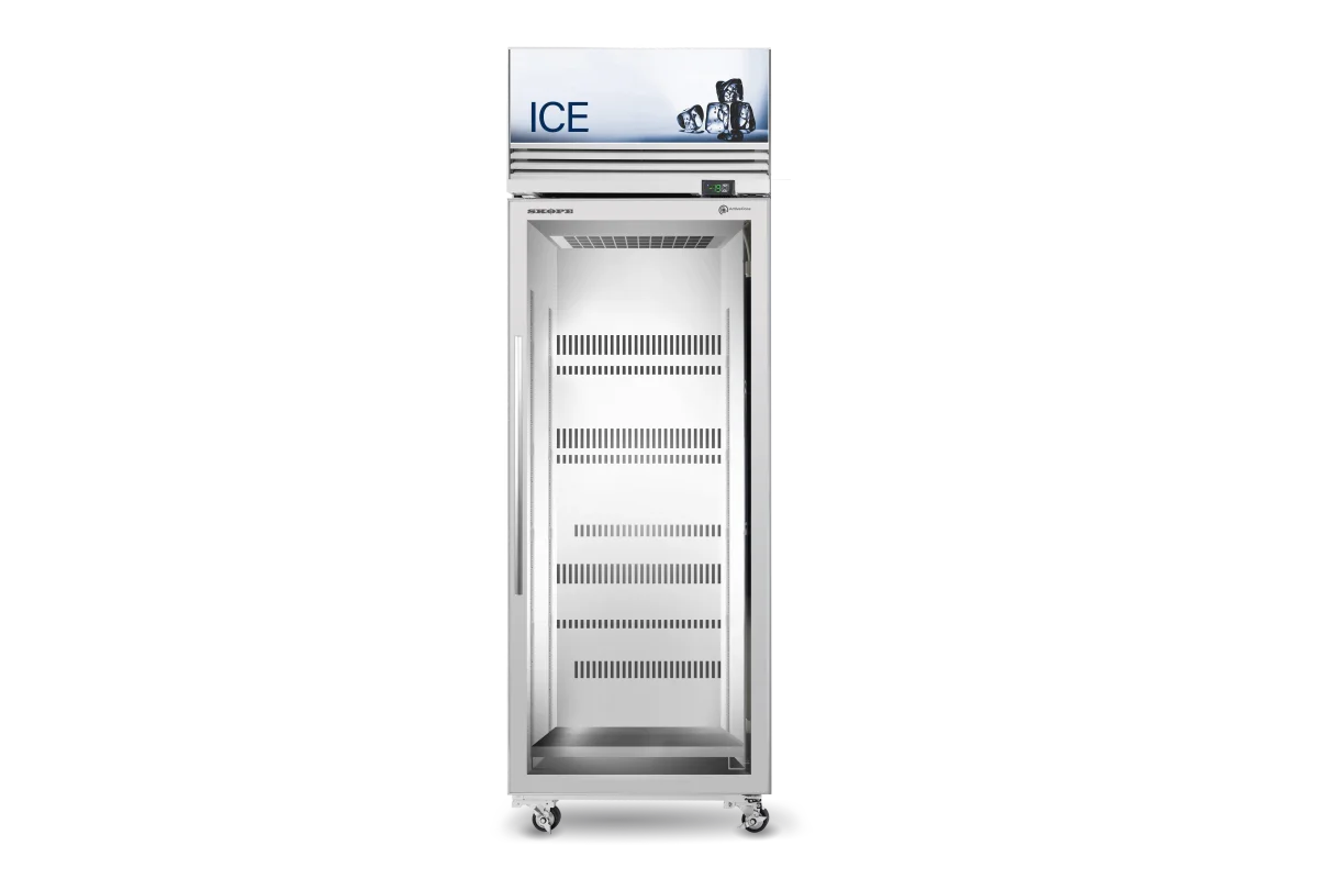 Skope ActiveCore 1 Glass Door Upright Display or Storage Freezer - TMF650N-Ice