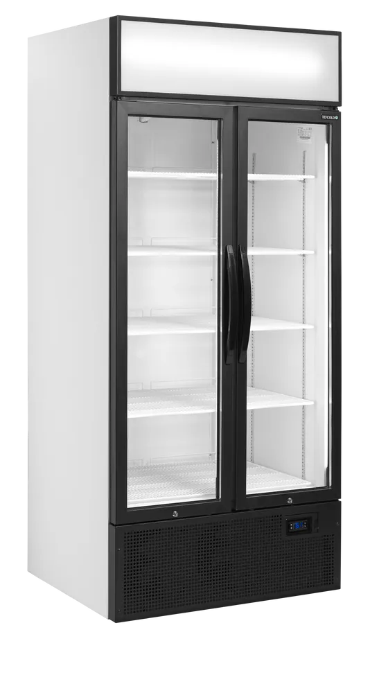 Tefcold FSC891H - 2-door display cooler with canopy