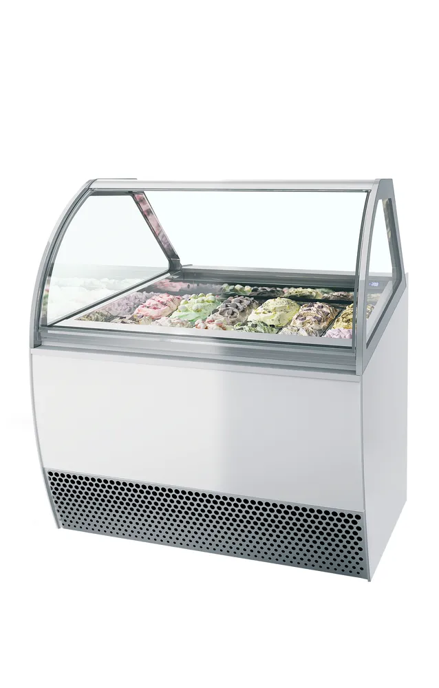 Tefcold MILLENNIUM LX12 - Ventilated Scoop Ice Cream Display