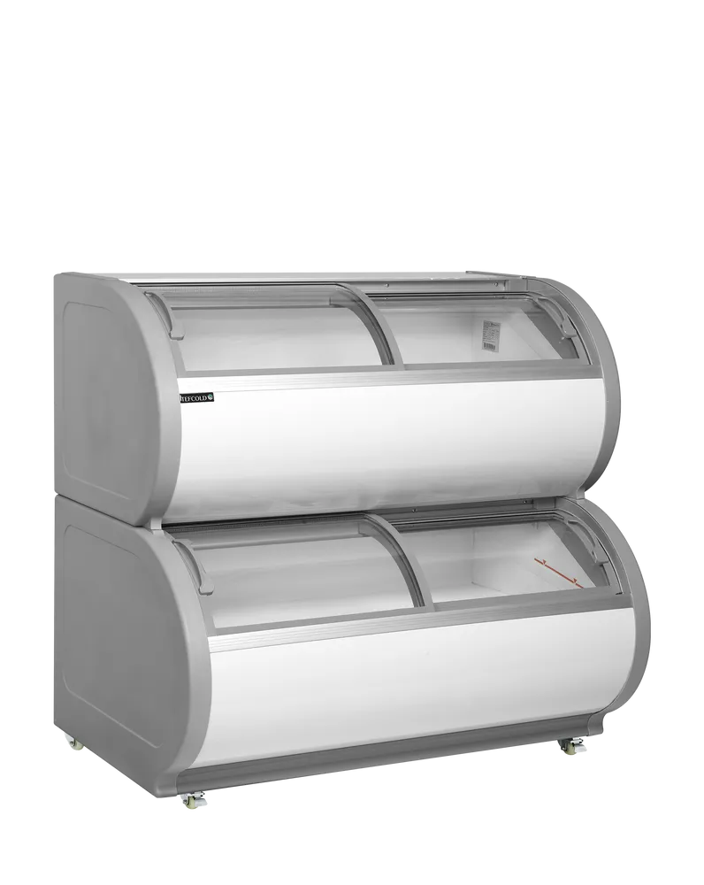 Tefcold TD500 - Two Level Display Freezer