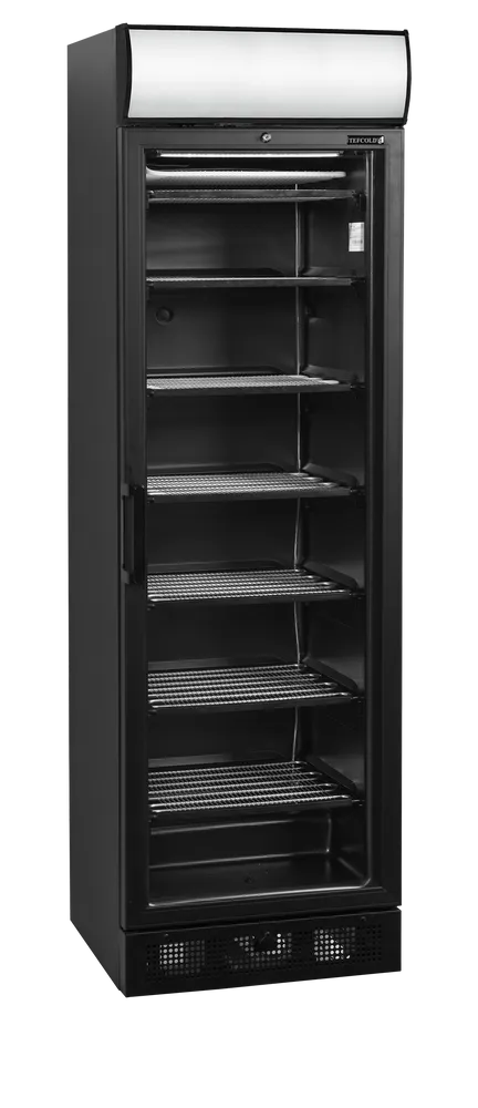 Tefcold UFSC371GCP Black - Black Display Freezer