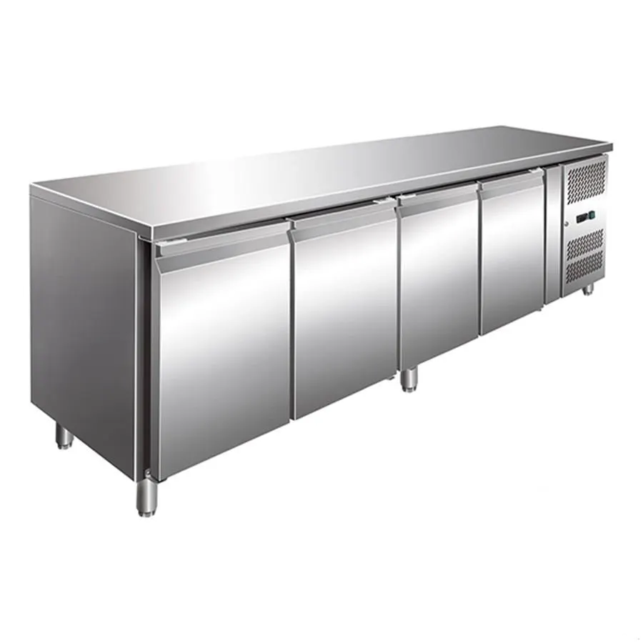 Thermaster TROPICALISED 4 Door Gastronorm Bench Fridge - GN4100TN