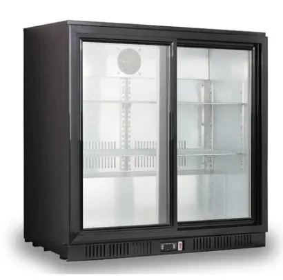 Thermaster Under Counter Two Sliding Door Bar Cooler - LG-208SC