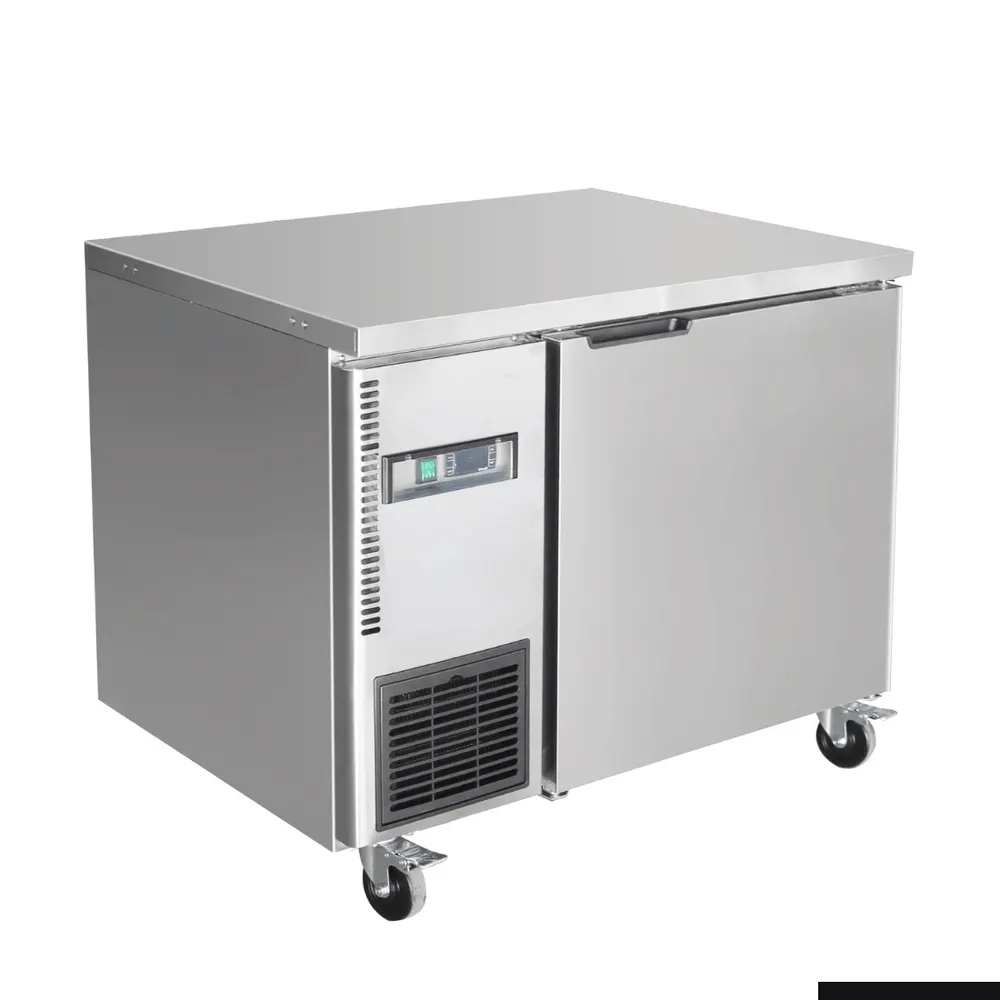 Thermaster Stainless Steel Single Door Workbench Fridge - TS900TN