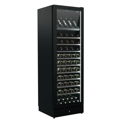 Vintec VWM198PBA-L - PREMIUM 126 Bottle Wine Cabinet with Telescopic Shelves