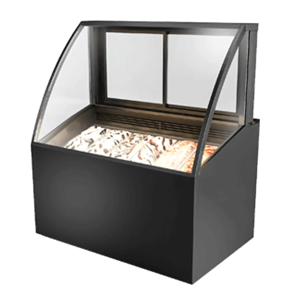 Williams Curved Ice-cream Display Showcase IC-U-1200-HG-C